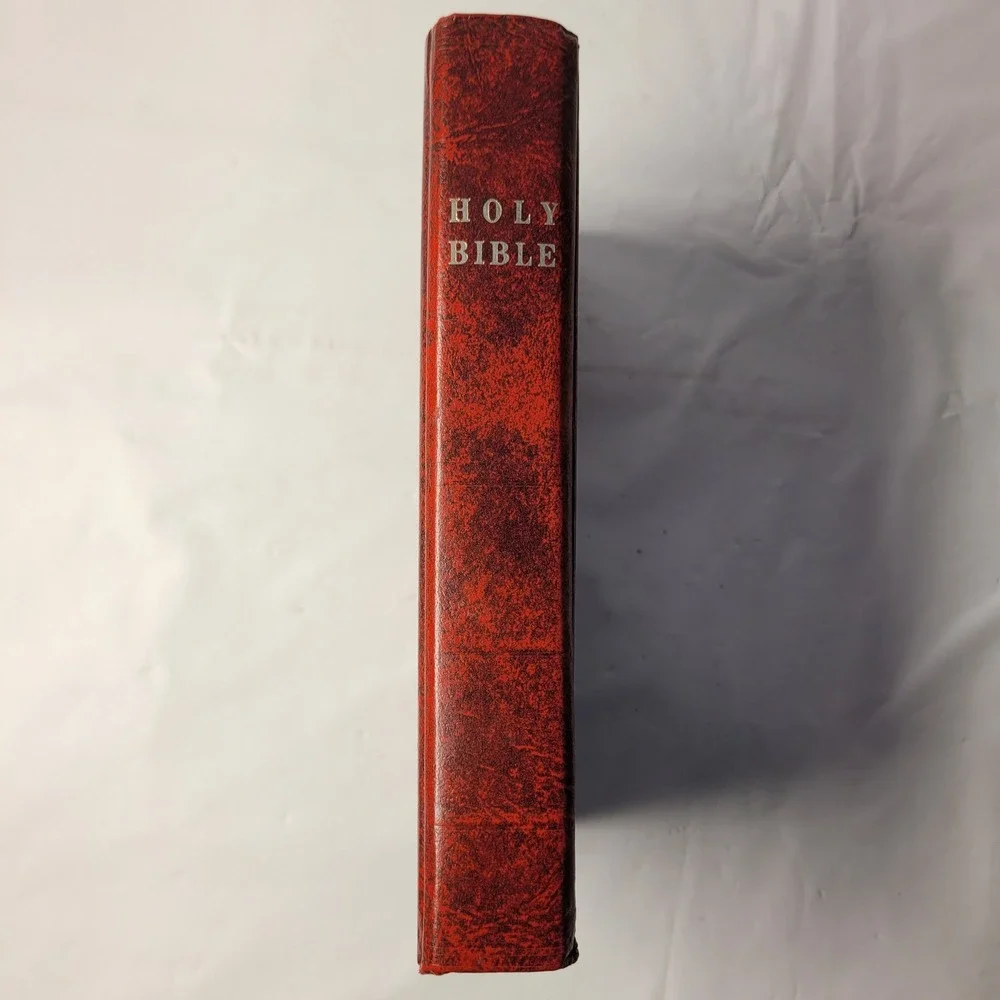 The Gideons Holy‎ Bible KJV Red Hardcover Religious Scripture Study Book